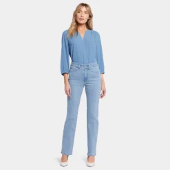 Marilyn Straight Jeans In Petite - Kingston -Nydj Apparel Shop PMDIMS8811 KNGST DPA