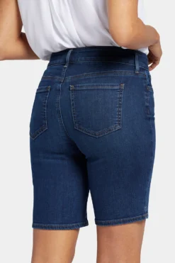 Ella Denim Shorts In Petite - Palace -Nydj Apparel Shop PMDISH2874 PALCE 6