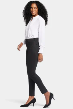 Ami Skinny Jeans In Petite - Black Rinse 11 Ami Skinny Jeans In Petite - Black Rinse -Nydj Apparel Shop PMICAS2715 BLKRI 5