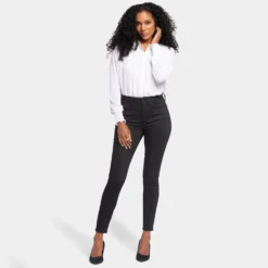 Ami Skinny Jeans In Petite - Black Rinse 13 Ami Skinny Jeans In Petite - Black Rinse -Nydj Apparel Shop PMICAS2715 BLKRI DPA