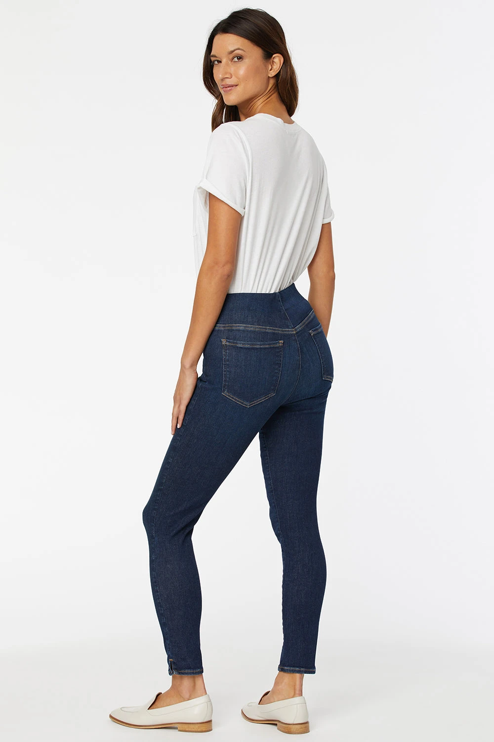 Super Skinny Ankle Pull-On Jeans In Petite - Clean Vista 5 Super Skinny Ankle Pull-On Jeans In Petite - Clean Vista - Image 5