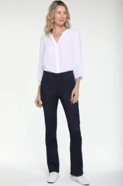 Slim Bootcut Pull-On Jeans In Petite - Kenzie -Nydj Apparel Shop PMNS8524 KENZI 4