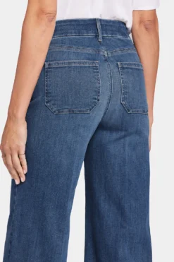 Patchie Wide Leg Capri Jeans In Petite - Fanciful 11 Patchie Wide Leg Capri Jeans In Petite - Fanciful -Nydj Apparel Shop PMNSCP8571 FNCFL 6