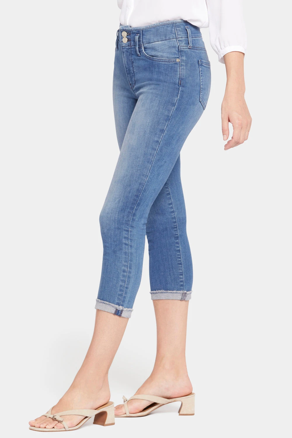 Chloe Capri Jeans In Petite - Stargazer 3 Chloe Capri Jeans In Petite - Stargazer - Image 3