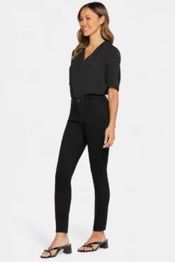 Ami Skinny Jeans In Petite - Black -Nydj Apparel Shop PNBBAS8515 858 5
