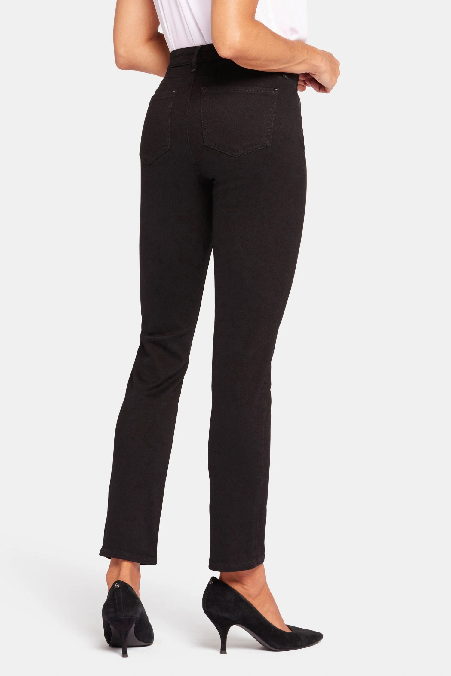 Sheri Slim Jeans In Petite - Black 2 Sheri Slim Jeans In Petite - Black - Image 2