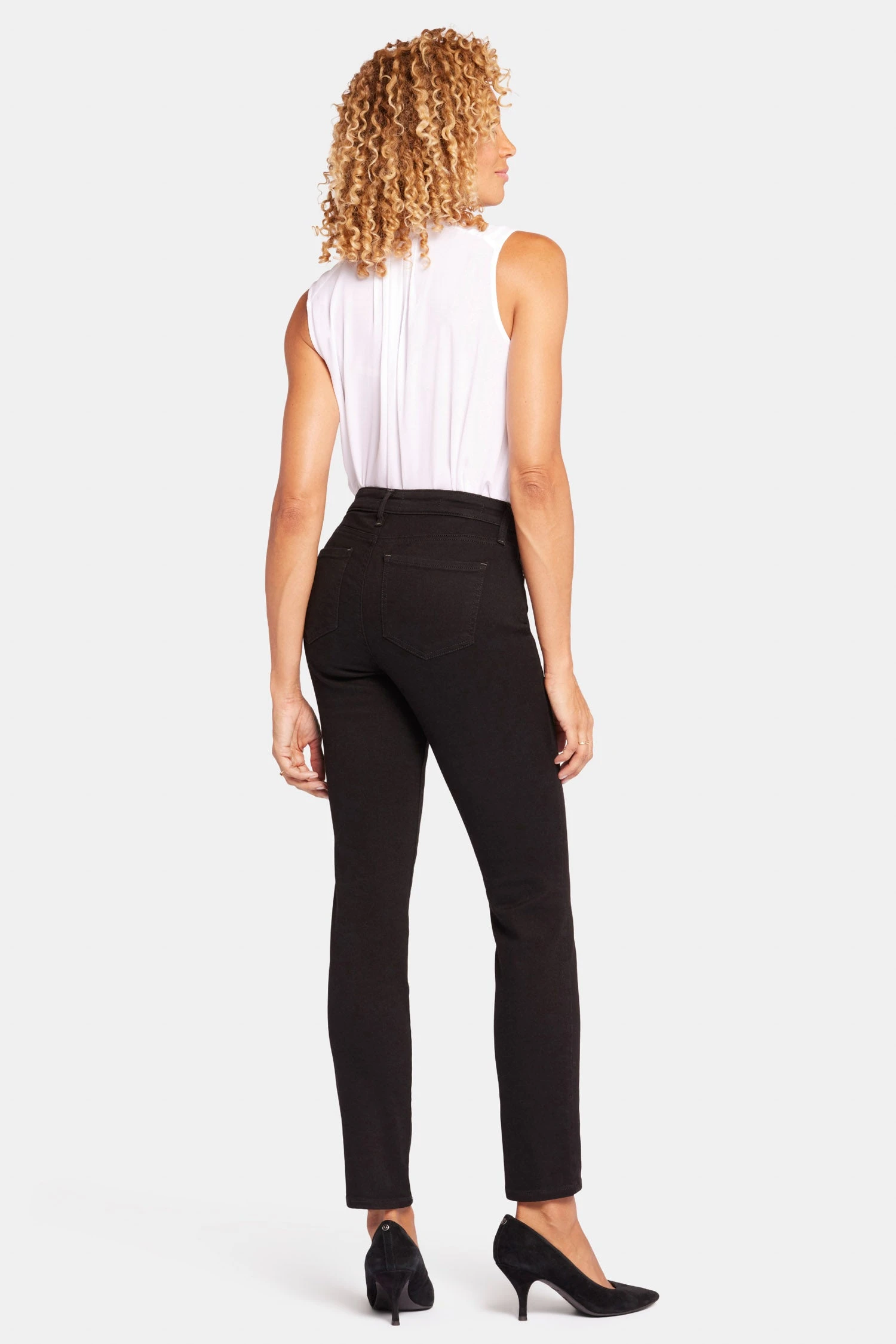 Sheri Slim Jeans In Petite - Black 6 Sheri Slim Jeans In Petite - Black - Image 6