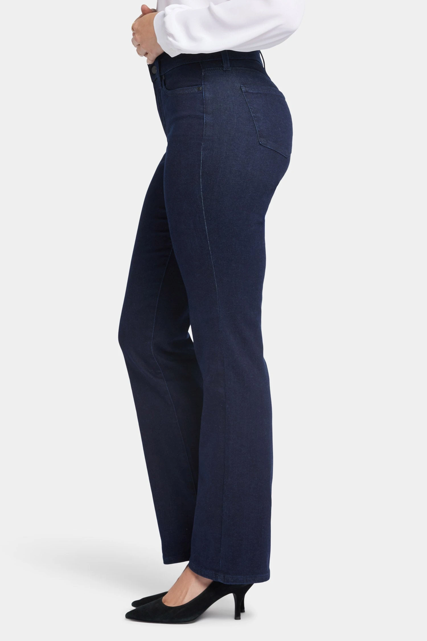 Blake Slim Flared Jeans In Petite - Rinse 3 Blake Slim Flared Jeans In Petite - Rinse - Image 3
