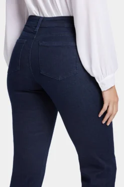 Blake Slim Flared Jeans In Petite - Rinse 12 Blake Slim Flared Jeans In Petite - Rinse -Nydj Apparel Shop PPRI8808 RINSE 6