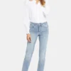 Marilyn Straight Jeans In Petite - Haley