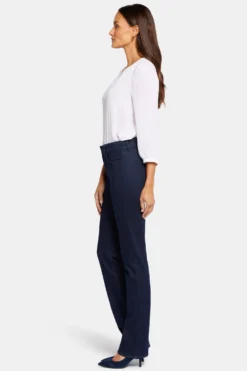 Marilyn Straight Jeans In Petite - Rinse -Nydj Apparel Shop PPRIMS8517 RINSE 5