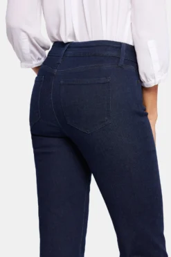 Marilyn Straight Jeans In Petite - Rinse -Nydj Apparel Shop PPRIMS8517 RINSE 6