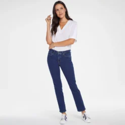 Sheri Slim Jeans In Petite - Quinn -Nydj Apparel Shop PPRISS8518 QUINN DPA