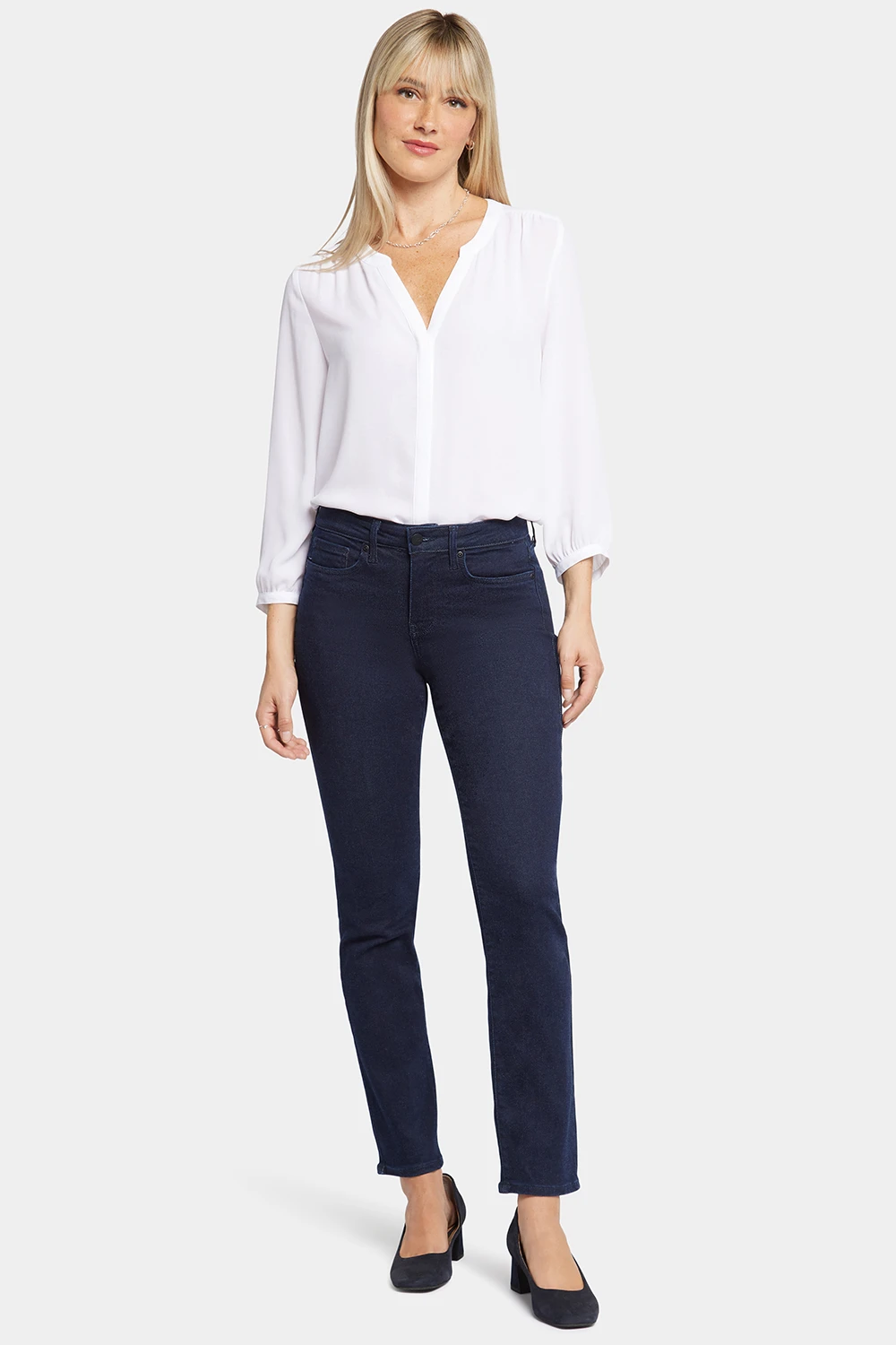 Sheri Slim Jeans In Petite - Rinse 1 Sheri Slim Jeans In Petite - Rinse