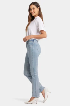 Sheri Slim Jeans In Petite - Sparkling Lights -Nydj Apparel Shop PPRISS8518 SPKLT 5