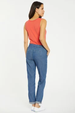 Slim Jogger Ankle Pants In Petite - Horizon Base -Nydj Apparel Shop PPWLSA8145 HZBA 6 34aca006 19a9 44c5 86ac 60a2fd9bbdc3