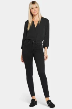 Le Silhouette Ami Skinny Jeans In Petite - Stellar 9 Le Silhouette Ami Skinny Jeans In Petite - Stellar -Nydj Apparel Shop PSHBAS8346 STLLR 4