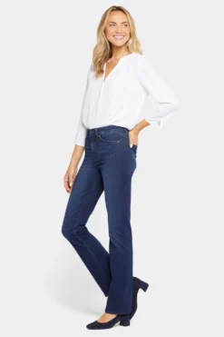 Le Silhouette Slim Bootcut Jeans In Petite - Marvelous -Nydj Apparel Shop PSHD8701 MRVLS 5