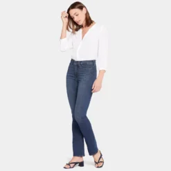 Le Silhouette Slim Bootcut Jeans In Petite - Precious 13 Le Silhouette Slim Bootcut Jeans In Petite - Precious -Nydj Apparel Shop PSHD8701 PRCS DPA