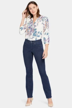 Waist-Matchâ„¢ Marilyn Straight Jeans In Petite - Inspire