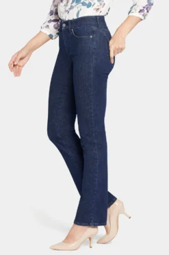 Waist-Match™ Marilyn Straight Jeans In Petite - Inspire -Nydj Apparel Shop PSHDMS8573 INSPR 3