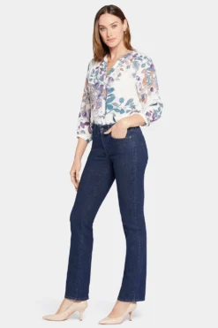 Waist-Match™ Marilyn Straight Jeans In Petite - Inspire -Nydj Apparel Shop PSHDMS8573 INSPR 5