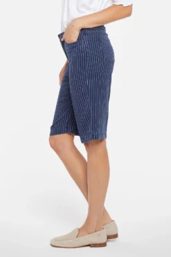 Tailored Bermuda Shorts In Petite - Dark Enzyme -Nydj Apparel Shop PSSTSH8108 DKEZ 3 0c7c5a0c 5dec 486a 87cc ff7514c22de9