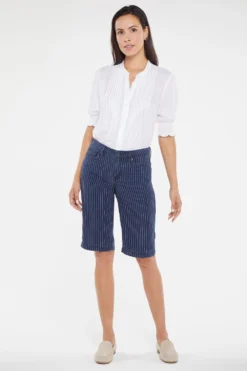 Tailored Bermuda Shorts In Petite - Dark Enzyme -Nydj Apparel Shop PSSTSH8108 DKEZ 4 76f9743a bc93 45c8 8722 d338d60be7a7