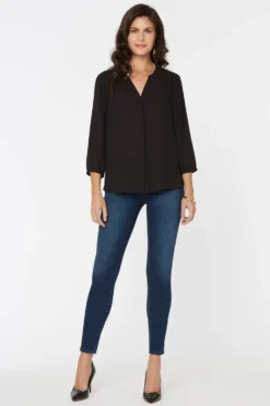Pintuck Blouse - Black 11 Pintuck Blouse - Black -Nydj Apparel Shop S1F0537 858 4 7ef3989f a2df 488c bb0a c9af6aa2d930