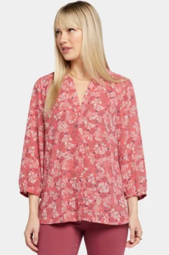 Pintuck Blouse - Rosalie