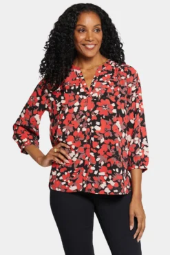 Pintuck Blouse - Lilydale 10 Pintuck Blouse - Lilydale -Nydj Apparel Shop S1F0537 H2011 4