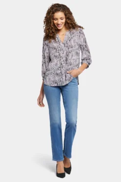 Pintuck Blouse - Vandalia -Nydj Apparel Shop S1F0537 H2018 5