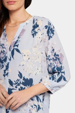 Pintuck Blouse - Valley Faire -Nydj Apparel Shop S1F0537 H2022 6