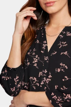 Pintuck Blouse - Cynthiana 11 Pintuck Blouse - Cynthiana -Nydj Apparel Shop S1F0537 H2034 6