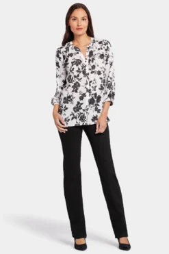 Pintuck Blouse - Penrose -Nydj Apparel Shop S1F0537 PENROSE F2027 5 scaled