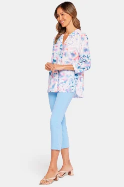 Pintuck Blouse - Windsong 9 Pintuck Blouse - Windsong -Nydj Apparel Shop S1F0537 S1099 3