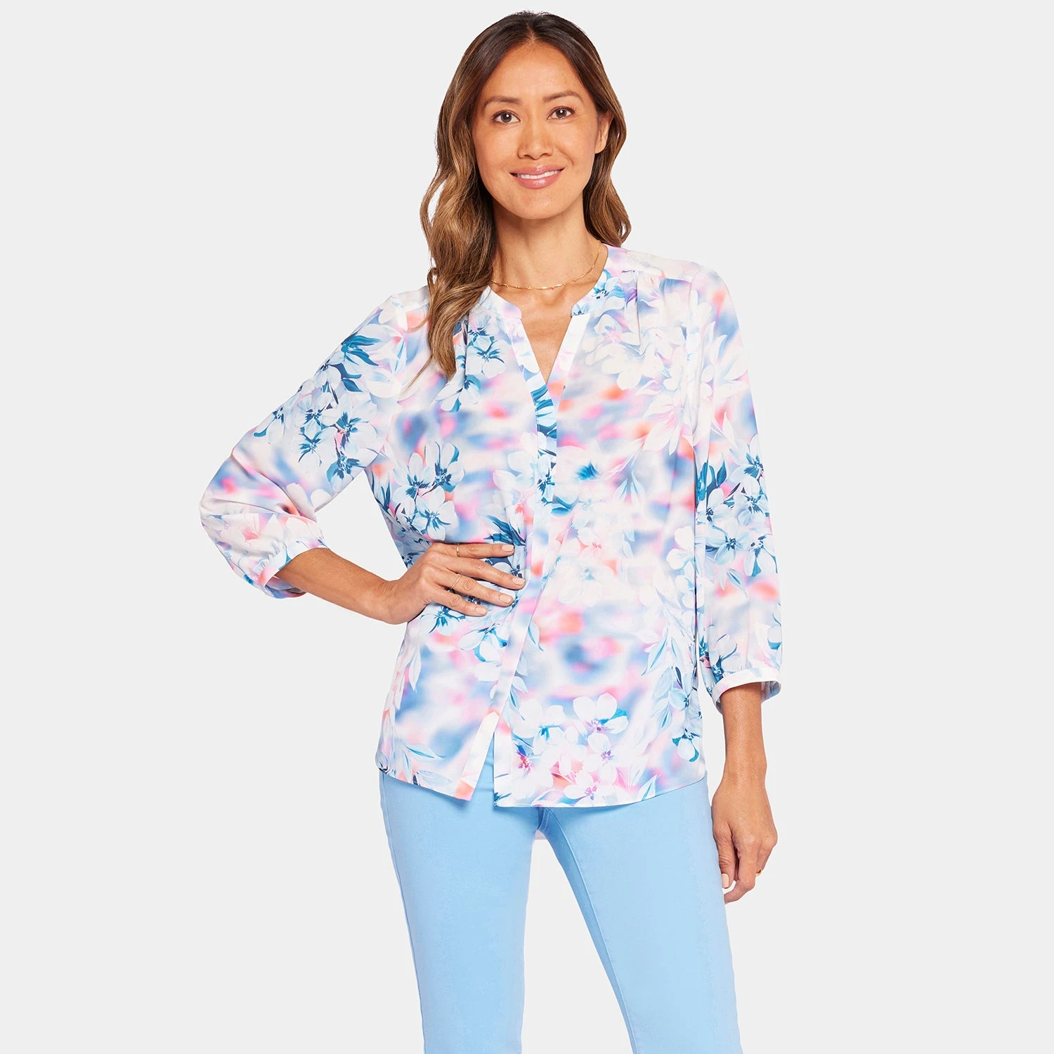 Pintuck Blouse - Windsong 7 Pintuck Blouse - Windsong - Image 7