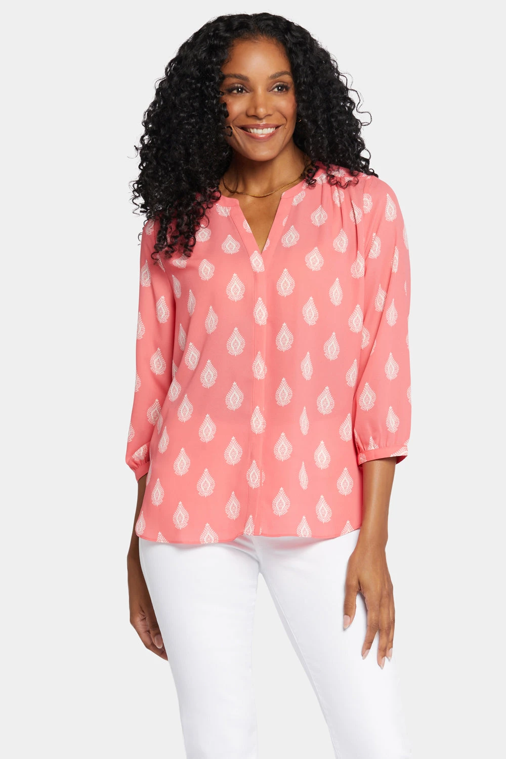 Pintuck Blouse - Pinkland 1 Pintuck Blouse - Pinkland