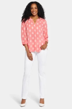 Pintuck Blouse - Pinkland 11 Pintuck Blouse - Pinkland -Nydj Apparel Shop S1F0537 S2026 5