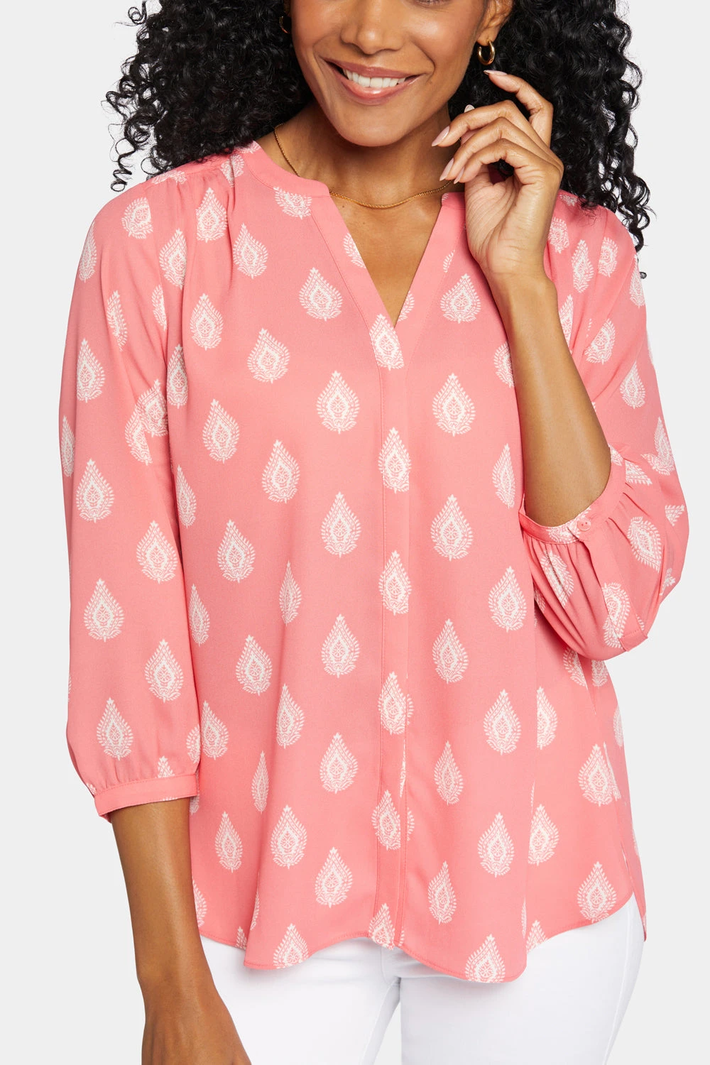 Pintuck Blouse - Pinkland 6 Pintuck Blouse - Pinkland - Image 6