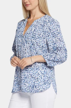Pintuck Blouse - Hayward Hills -Nydj Apparel Shop S1F0537 S2068 6