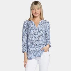 Pintuck Blouse - Hayward Hills -Nydj Apparel Shop S1F0537 S2068 DPA