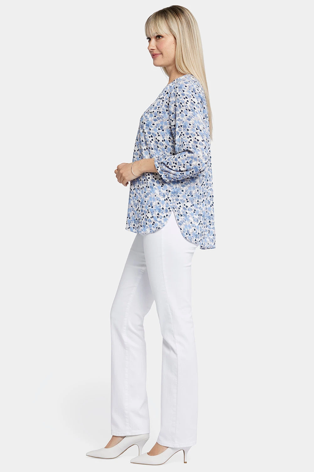 Pintuck Blouse - Calle Canyon 3 Pintuck Blouse - Calle Canyon - Image 3