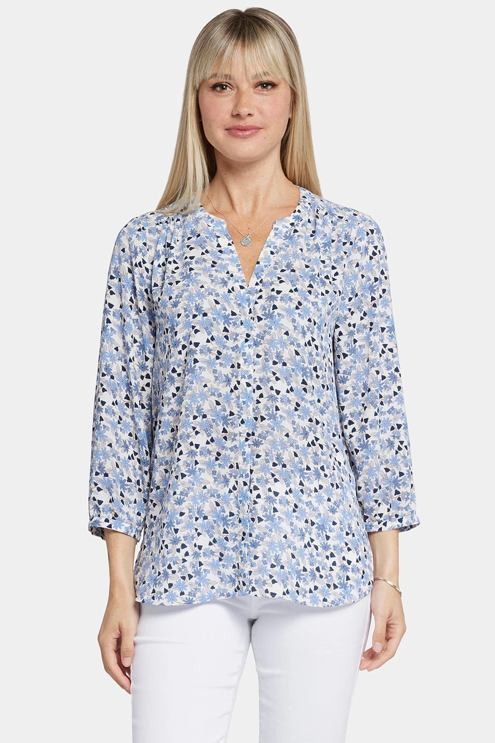 Pintuck Blouse - Calle Canyon 4 Pintuck Blouse - Calle Canyon - Image 4