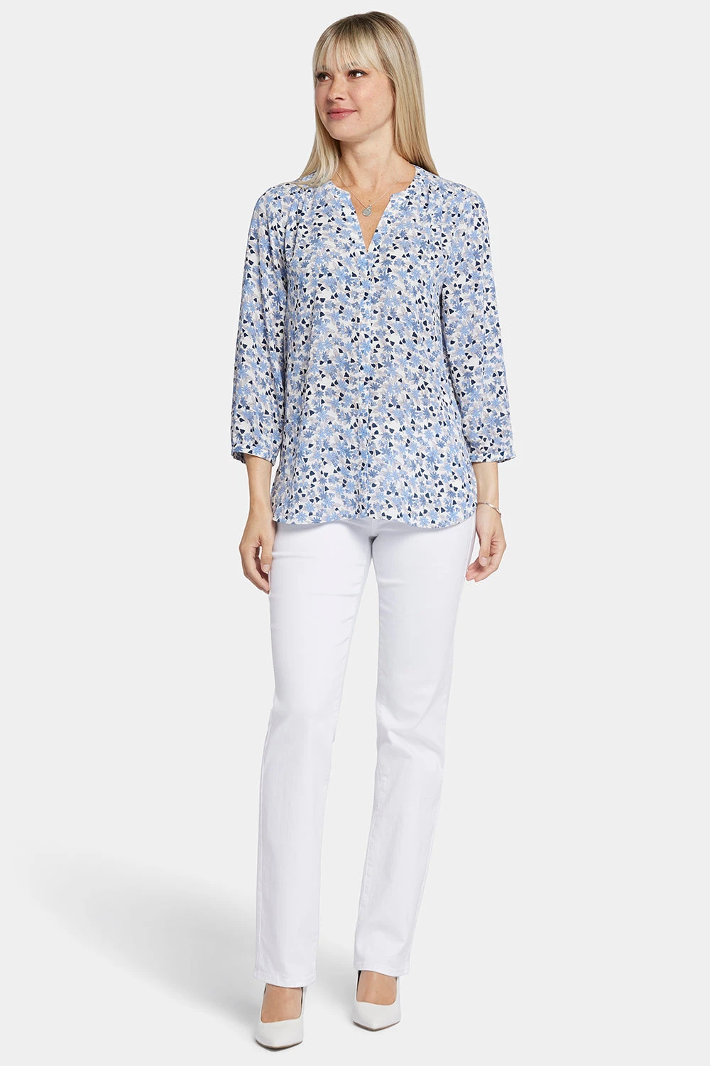 Pintuck Blouse - Calle Canyon 5 Pintuck Blouse - Calle Canyon - Image 5