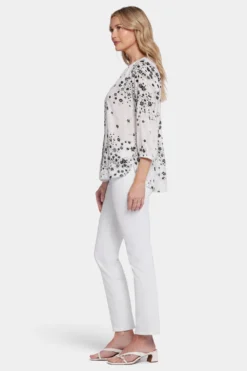 Pintuck Blouse - Rio Vista -Nydj Apparel Shop S1F0537 S2078 3