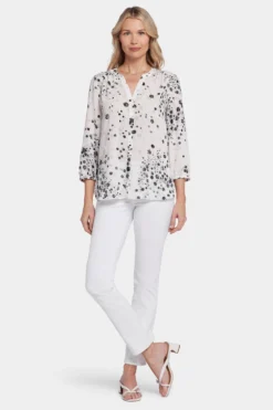 Pintuck Blouse - Rio Vista -Nydj Apparel Shop S1F0537 S2078 5