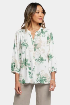 Pintuck Blouse - Alicia Glen -Nydj Apparel Shop S1F0537 S2084 4