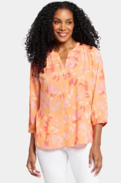 Pintuck Blouse - Candace 10 Pintuck Blouse - Candace -Nydj Apparel Shop S1F0537 S2092 4