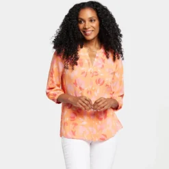 Pintuck Blouse - Candace 13 Pintuck Blouse - Candace -Nydj Apparel Shop S1F0537 S2092 DPA